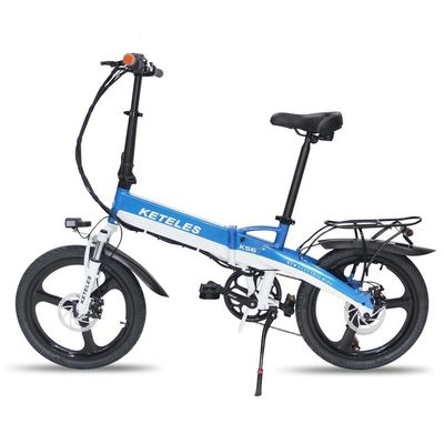 48V 350W 10AH Electric Bike with 20 Inch Folding Frame and 31-60km Range per Power