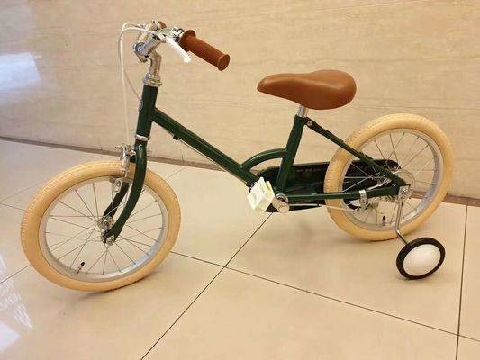 Alloy Rim INS Style 16 Inch Retro Children's Bicycle Single Speed for 4-8 Year Old Kids