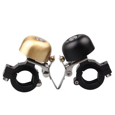 Aluminium Horn for Classic Retro Bicycle Cycling Black Gold Bike Handlebar Accessories