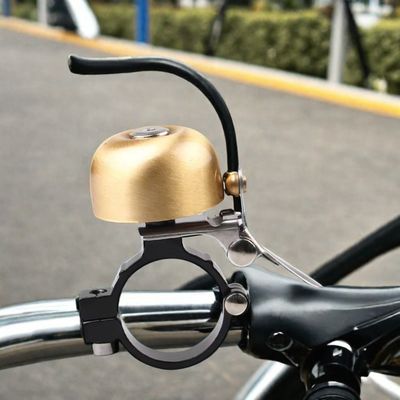 Aluminium Horn for Classic Retro Bicycle Cycling Black Gold Bike Handlebar Accessories