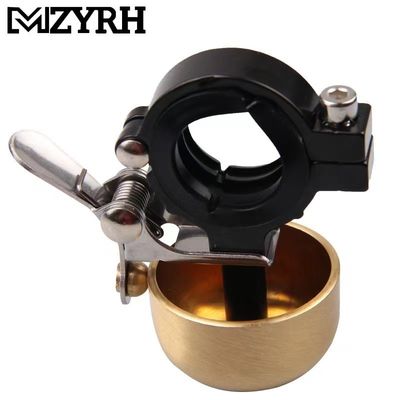 Aluminium Horn for Classic Retro Bicycle Cycling Black Gold Bike Handlebar Accessories