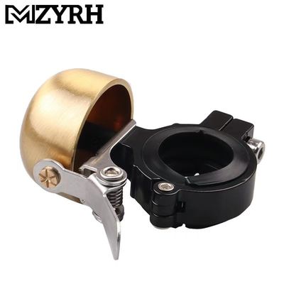 Aluminium Horn for Classic Retro Bicycle Cycling Black Gold Bike Handlebar Accessories