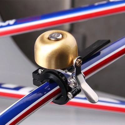 Aluminium Horn for Classic Retro Bicycle Cycling Black Gold Bike Handlebar Accessories