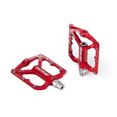 2021 ENLEE Red/black Aluminum Alloy Ultralight Pedals for Mountain Bike Road Bicycle