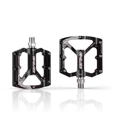 2021 ENLEE Red/black Aluminum Alloy Ultralight Pedals for Mountain Bike Road Bicycle