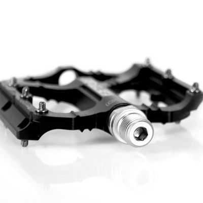 2021 ENLEE Red/black Aluminum Alloy Ultralight Pedals for Mountain Bike Road Bicycle