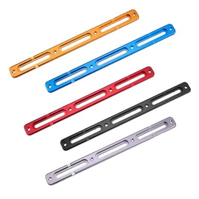 Silver Bicycle Bottle Holder Extender with Adjustable Alloy Bike Bottle Cage Adapter