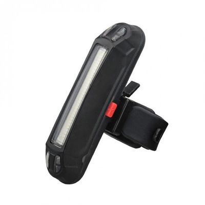 USB Rechargeable Bicycle Tail Comet LED Lamp for ABS PC Mounting Placement Seatpost