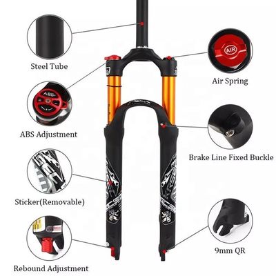 Carbon-Material MTB Bicycle Air Shock Forks for 26/27.5/29 Inch BMX Bicycles at 2024