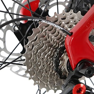 TWITTER Off-road Carbon Pedals 24 Speed Road Bike with Disc Brakes and Carbon Fibre Frame