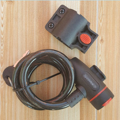 Anti-Theft Bike Security Lock Stainless Steel Cable Coil For Castle Motorcycle Cycle MTB Bike with 2 Key