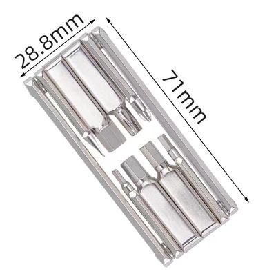 Upgrade Your Bike with Our Silver Multi-Function Hexagonal Screwdriver and Wrench Set