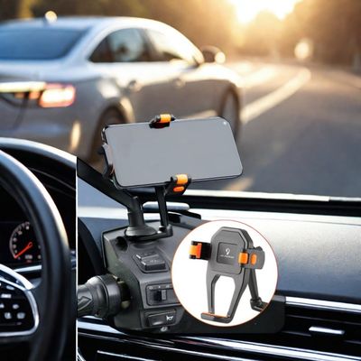 Mobile ABS Cartoon Style Car Mount Navigation Bracket Dashboard Phone Holder Accessories