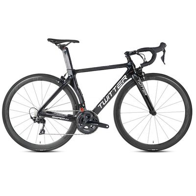 TWITTER R7000-22 Speed Road Bike with Hydraulic Disc Brake and Carbon Fiber Frame
