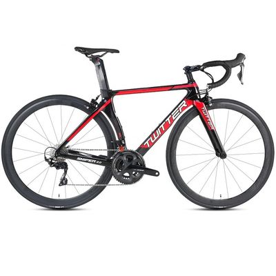 TWITTER R7000-22 Speed Road Bike with Hydraulic Disc Brake and Carbon Fiber Frame