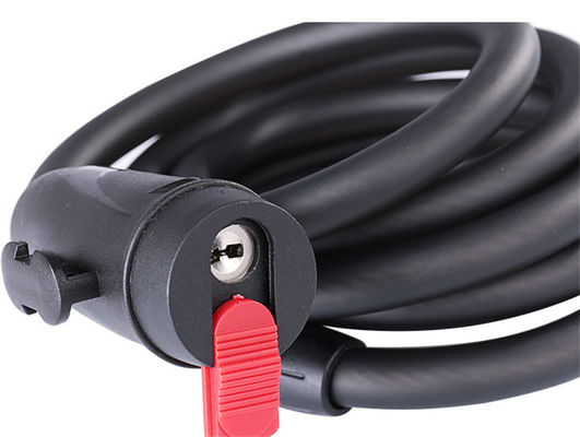 2022 Anti Theft Bike Steel Cable Lock Portable Security Padlock for Mountain MTB Bikes
