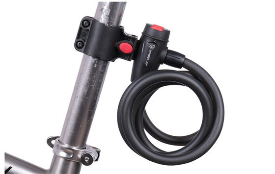 2022 Anti Theft Bike Steel Cable Lock Portable Security Padlock for Mountain MTB Bikes