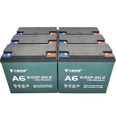 12V20.2Ah 6-DZF-20.2 Dry Charged Sealed GEL Lead Acid Battery for Electric Skateboard