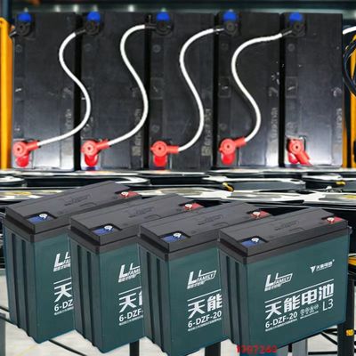 12V20.2Ah 6-DZF-20.2 Dry Charged Sealed GEL Lead Acid Battery for Electric Skateboard