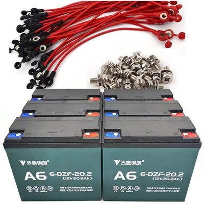 12V20.2Ah 6-DZF-20.2 Dry Charged Sealed GEL Lead Acid Battery for Electric Skateboard
