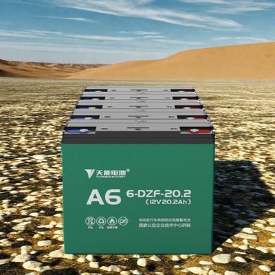 12V20.2Ah 6-DZF-20.2 Dry Charged Sealed GEL Lead Acid Battery for Electric Skateboard