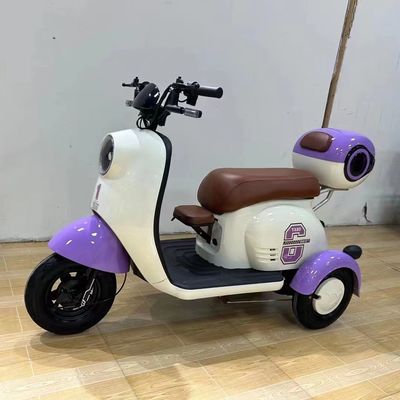 600W Motor Power 3-Wheel Scooter for Adults Rear Hub Motor Position Integrated Battery