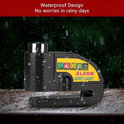 110dB Vibration Alarm Bicycle Motorcycle Lock for Anti-theft Waterproof Security