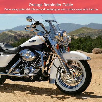 110dB Vibration Alarm Bicycle Motorcycle Lock for Anti-theft Waterproof Security