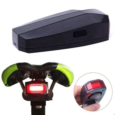 COB Bright Light Source Wireless Remote Control Bicycle Anti-Theft Alarm with 110dB Sound