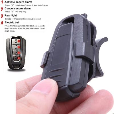COB Bright Light Source Wireless Remote Control Bicycle Anti-Theft Alarm with 110dB Sound