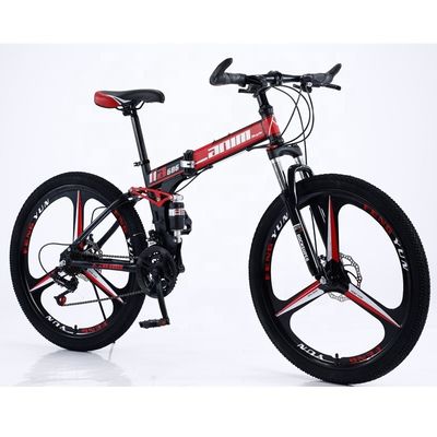 26 Inch Mountain Bike with Carbon Steel Frame and 21 Speed 20&quot; Aluminium Alloy Wheels