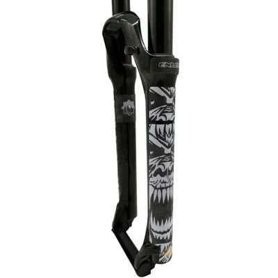3D Waterproof Bicycle Fork Protection Sticker for Decorative Cycling Frame Guard
