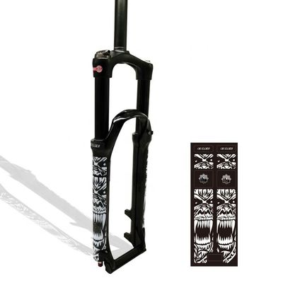 3D Waterproof Bicycle Fork Protection Sticker for Decorative Cycling Frame Guard