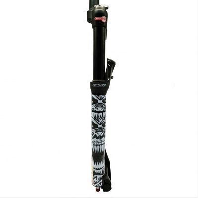 3D Waterproof Bicycle Fork Protection Sticker for Decorative Cycling Frame Guard