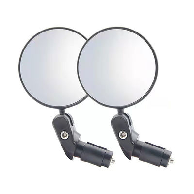 Angle Adjustable Left Right Handlebar Mirrors Model Bike Cycling Accessory with Steel