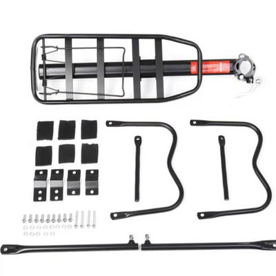 Iron Tube Trunk Mount Bicycle Carrier Lightweight Rack for Sedan Outdoor Travel 985g