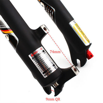24-28 inch MTB Bicycle Air Shock Forks Suspension Brake Forks for 700c Steerer length 220m