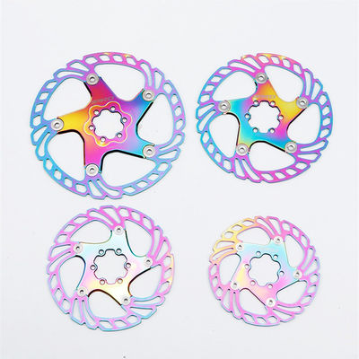 BMX RAINBOW 2021 Full CNC Road Bike Brake Disc 140/160/180/203mm Quick Cool Down