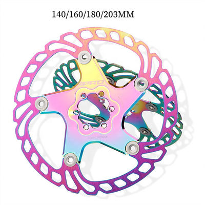 BMX RAINBOW 2021 Full CNC Road Bike Brake Disc 140/160/180/203mm Quick Cool Down