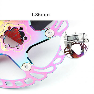 BMX RAINBOW 2021 Full CNC Road Bike Brake Disc 140/160/180/203mm Quick Cool Down