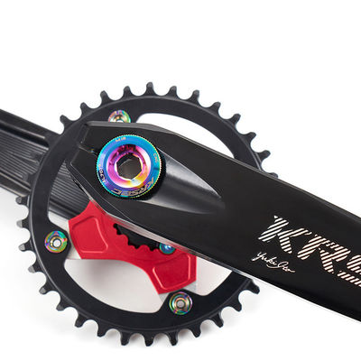 Category CRANK 2021 Colorful Aluminum Bike Parts M18/M20 MTB Crankset Cover Screw