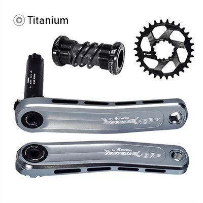MTB Bicycle Crankset with 30/32/34/36/38T Chain Ring and 170mm Crank Length
