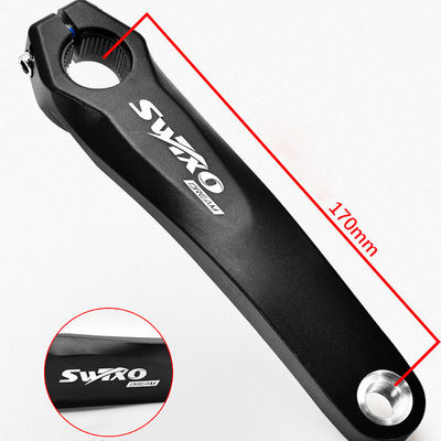 Mountain Bike Bottom Bracket Crankset with 170mm Crank Arm and 32/34/36/38T Chainwheel