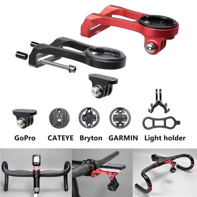 Mobile Camera Bicycle Speedometer Stand with Bike Stem Mount and Flashlight Holder