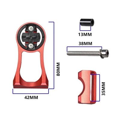Mobile Camera Bicycle Speedometer Stand with Bike Stem Mount and Flashlight Holder
