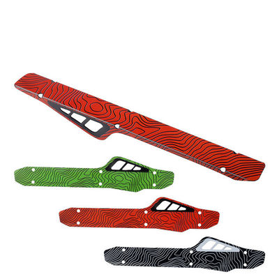 MTB Bicycle Frame Chain Guard Protector in Black 26x6.3x0.07cm for Cycling and Bikes