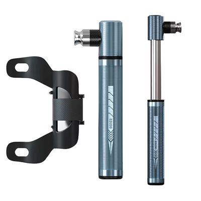 14.5*7.2*4.1cm Mini Universal Aluminum Alloy Bike Pump with AV FV and Schrader Valve